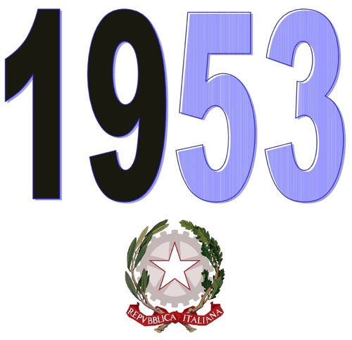 Italia 1953 singolo - 1953,