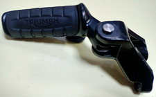 Triumph Bonneville T100/120  2021 Black Pedana Anteriore Sinistra