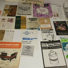 23 Vintage Appliance Books For