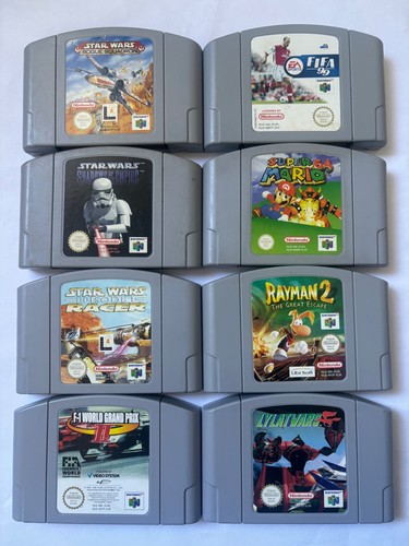 Pacchetto giochi n64 - x8, super
