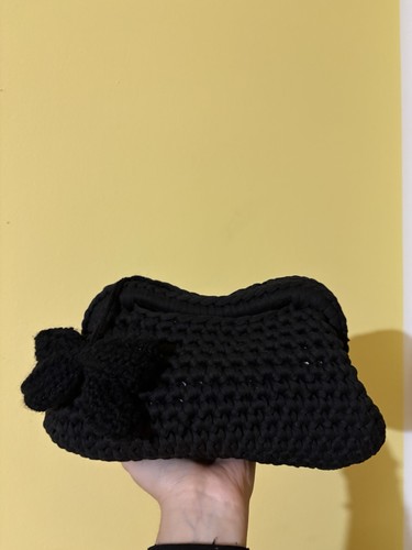 Borsa uncinetto fatta - uncinetto,