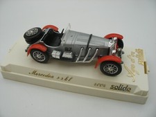 Ancienne Voiture 1/43 SOLIDO Made in France 4004 Age d'Or MERCEDES SSKL