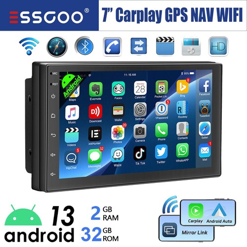 Autoradio din carplay - 7", 2