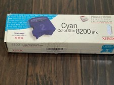 Genuine OEM Xerox Phaser 8200 5 Cyan ColorStix Ink Color Printer 016-2045-00 