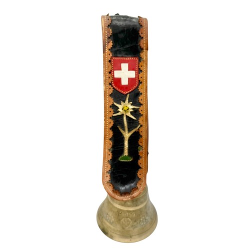 Campana mucca vintage svizzera