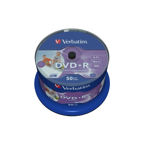 Verbatim scatola dvd r - verbatim, dvd+r