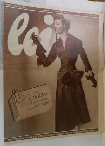 Rivista lei 1949 modello - lei,