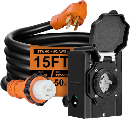 Cavo generatore 15ft ampere - 15ft,