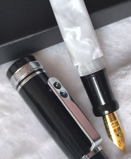 penna stilografica, 24k gold