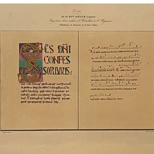 Piatto paleografia universale