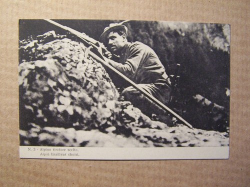 Alpini cartolina epoca - alpini, d'epoca