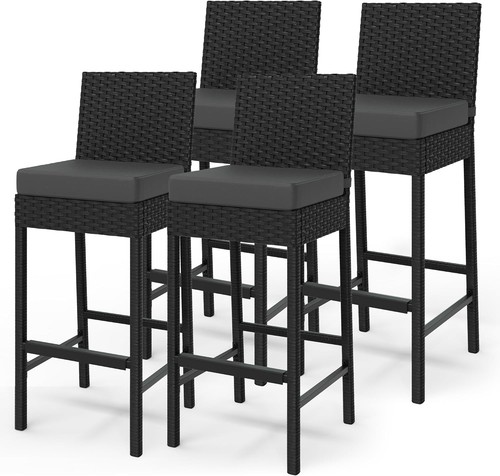 Sgabelli bar in rattan - da,