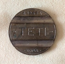 GETTONE TELEFONICO TETI ROMA