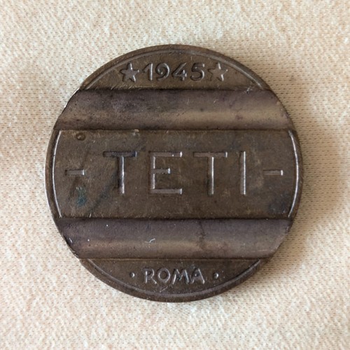 Gettone telefonico teti roma - telefonico,
