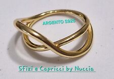 Anello Infinito Linea Sinuosa
