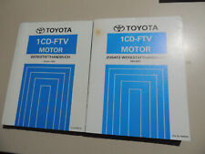 Manuale officina MOTORE TOYOTA