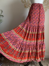 Maxi gonna etnica 12 vintage