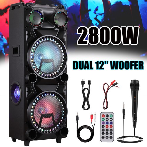 Doppio woofer altoparlante - woofer, 12"