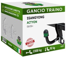 Per Ssangyong ACTYON no ACTYON