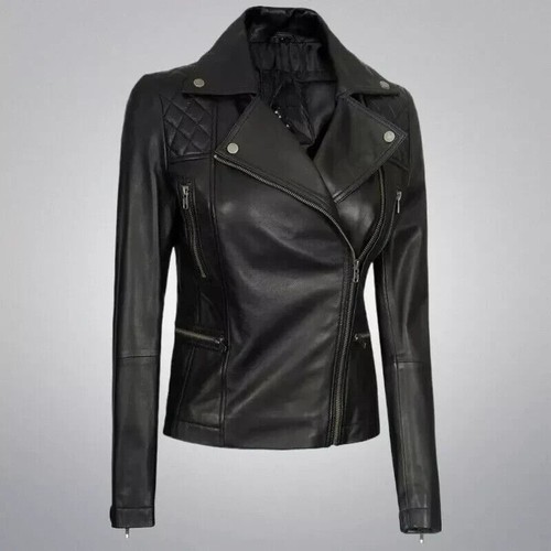 Giacca donna vera pelle - , nera