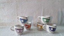 Tazze da caffè decoro "alici"