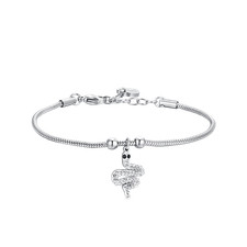 BRACCIALE DONNA IN ACCIAIO CON