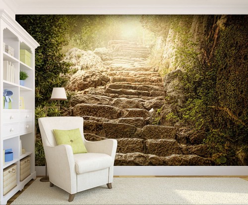 Stone steps r9999 carta da - 3d,