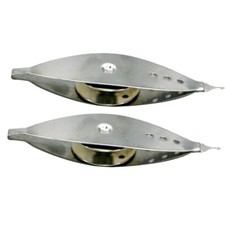 2pcs in metallo navetta da cucire strumenti di chiacchierino fare merletto