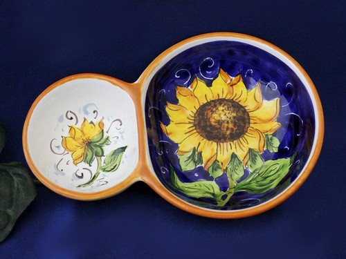 Vassoio per olive girasole