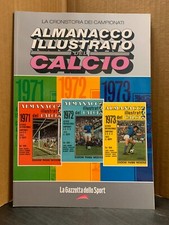 ALMANACCO ILLUSTRATO DEL CALCIO 1971/1973 EDIZ.GAZZETTA DELLO SPORT