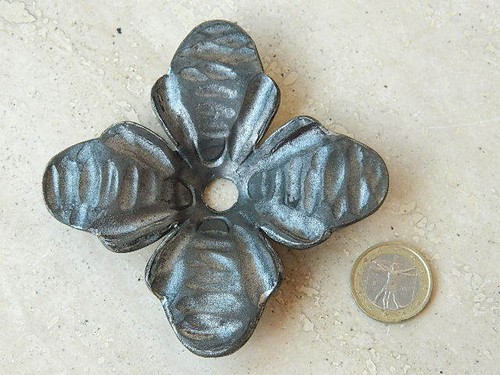 Fiore ferro battuto per - fiore, in