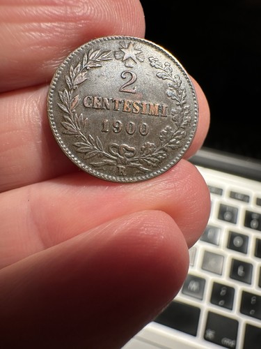 Centesimi 1900 italia regno - 2,