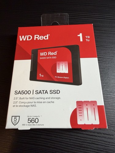Ssd red sa500 5 - wd,