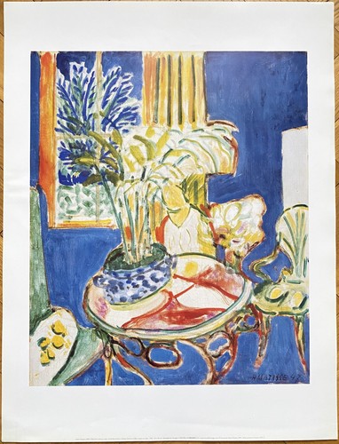 Henri matisse small blue room - small,