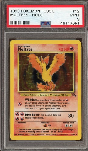Pokemon 1999 moltres holo - -,