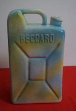 Tanica ceramica Beccaro vintage ceramiche artistiche Coronetti Cunardo Lombardia