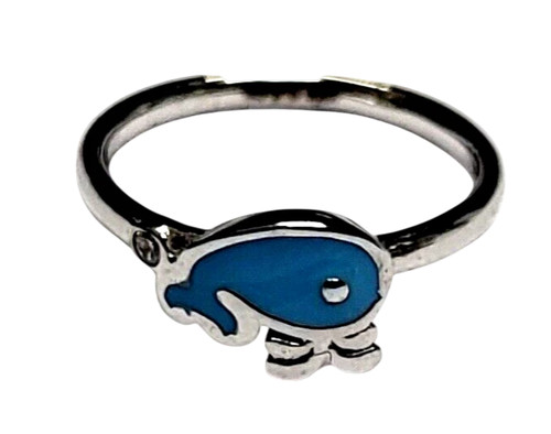 Misura bambino blu smalto - us,