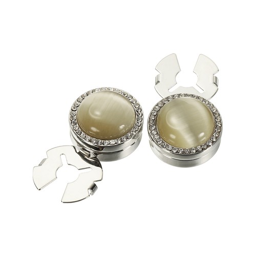 2pcs button cover cufflinks - 2pcs,