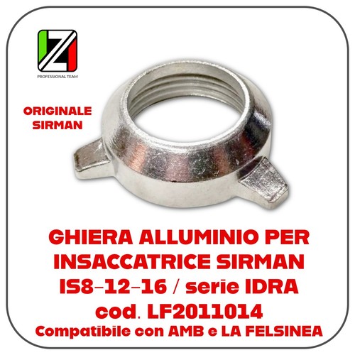 Ghiera alluminio per - in,