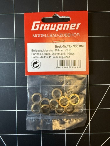 Graupner 305 portholes - 305.8m,
