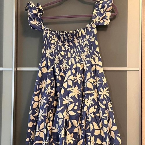 Mini abito zara blu bianco - abito,