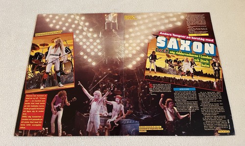 Saxon 1984 metal rock - metal, story