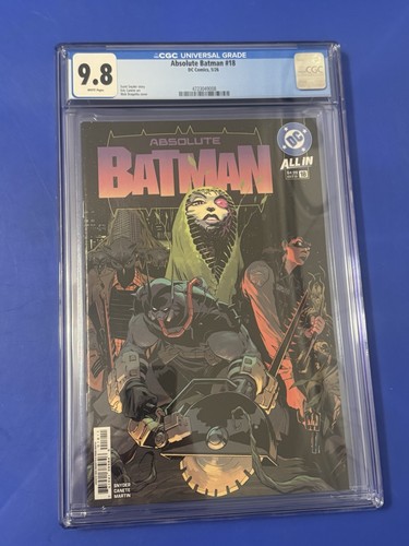 Absolute batman cgc - batman, 9.8