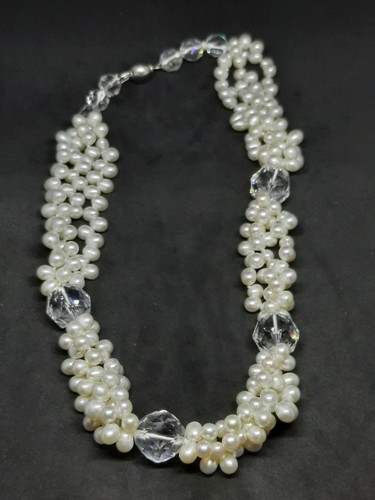 Collana multifilo con perle - , e