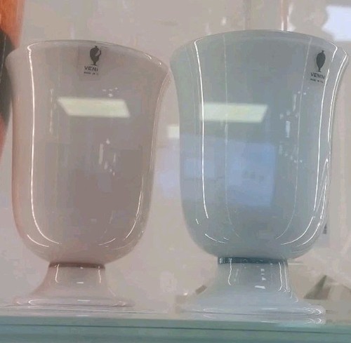Venini signed pair glasses - venini,
