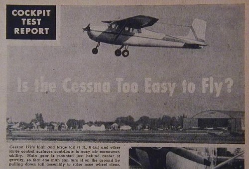 Cessna 172 troppo facile - cessna,