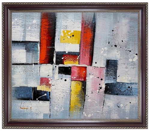 Quadro olio astratto dipinto