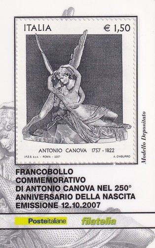 Antonio canova tessera - antonio,