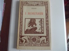 Mimiambi eroda classici - i,
