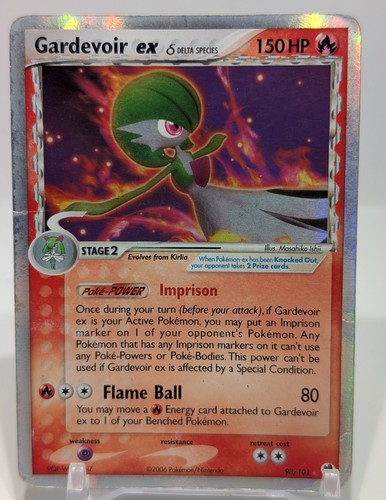 Pokémon gardevoir 101 - ex, 93/101